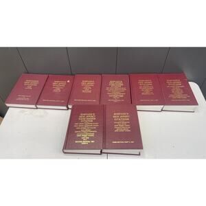 Shepard’s New Jersey Citations (1987) 8-volume set. Excellent Condition